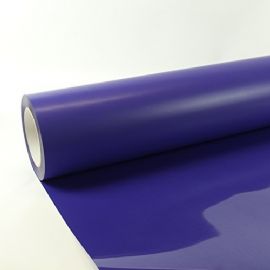 Termotrasferibili colorati da taglio in PU bobina da cm.50X25mt. Cod. 414 colore purple